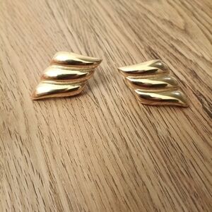 Elegant Gold-Tone Earrings